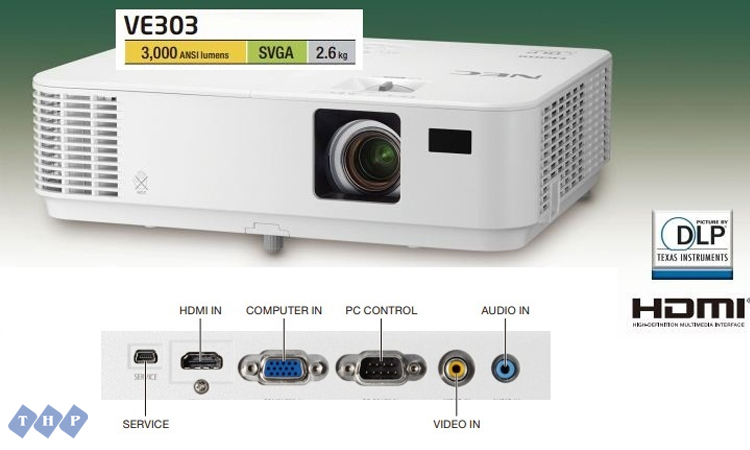 may-chieu-nec-np-ve-303g-dlp